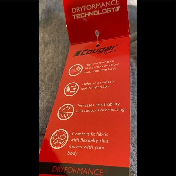 🛍Men’s Cougar Sport joggers XL 1 Pipe /1 Stripe Design Color Heathergrey - Picture 6 of 9